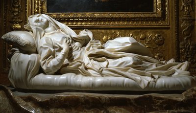 Blessed Ludovica Albertoni, 1674 by Gian Lorenzo Bernini